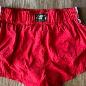 DAILY DRILLS shorts. Size Small. EUC!